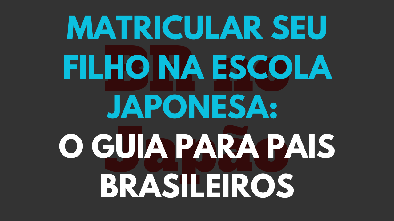 escola japonesa para brasileiros
