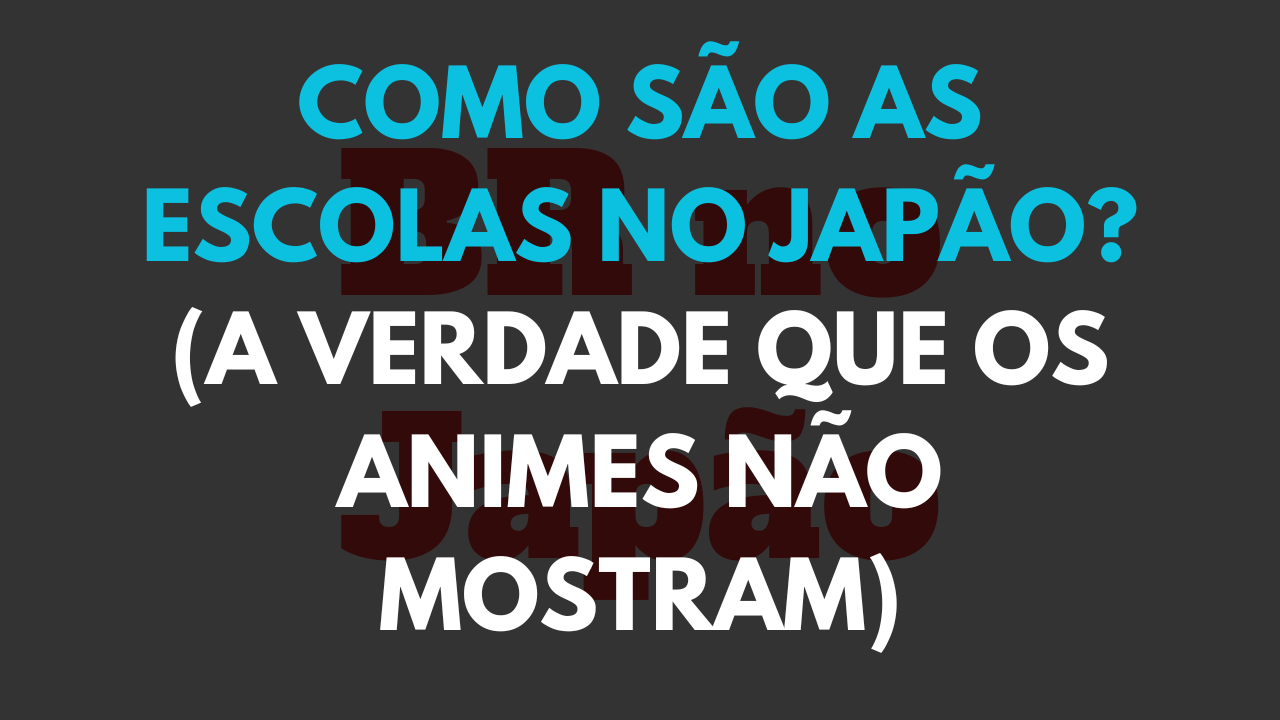 escolas no japão