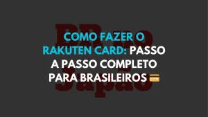 como fazer o rakuten card