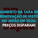 taxa renovacao visto japao 2026